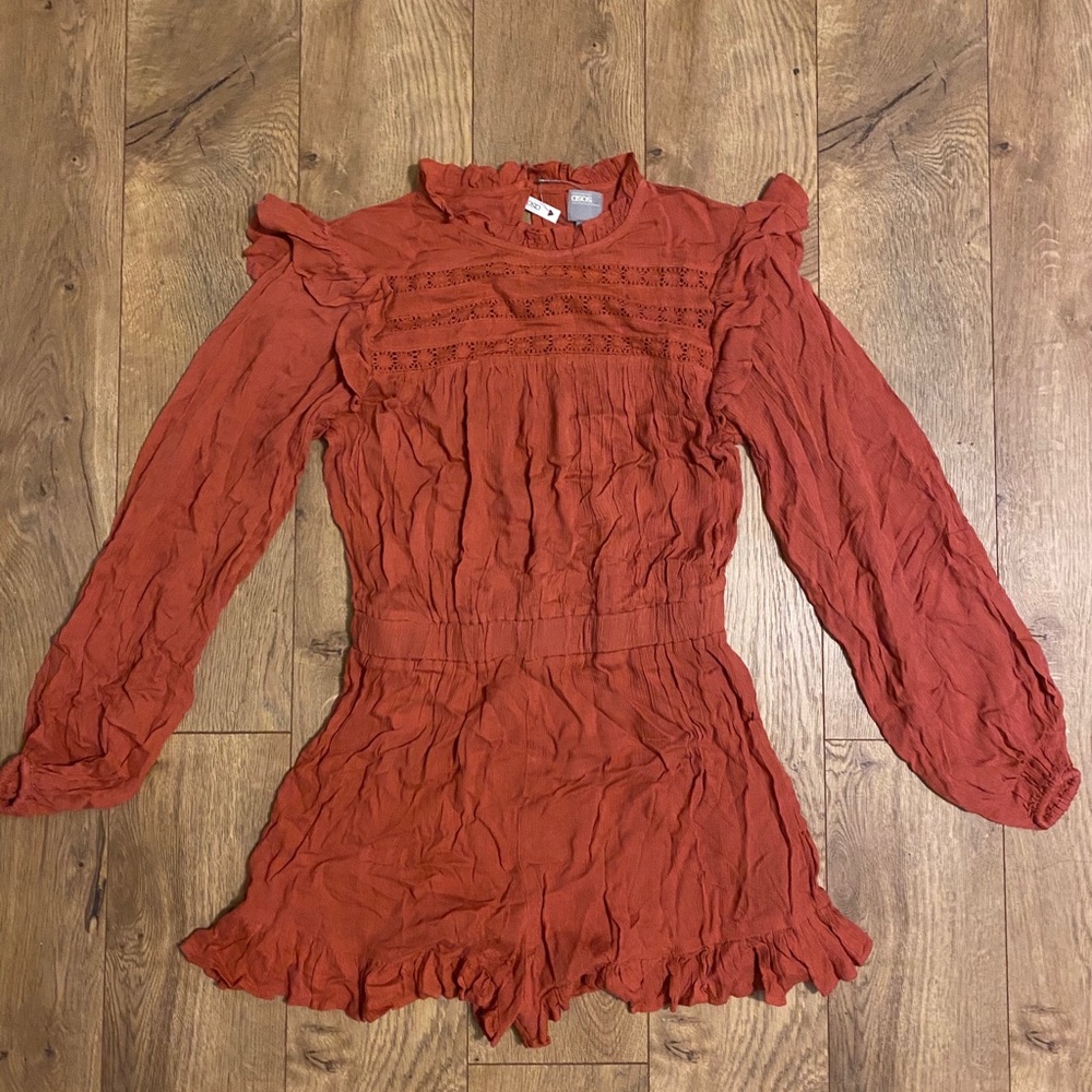 Asos long sleeve romper